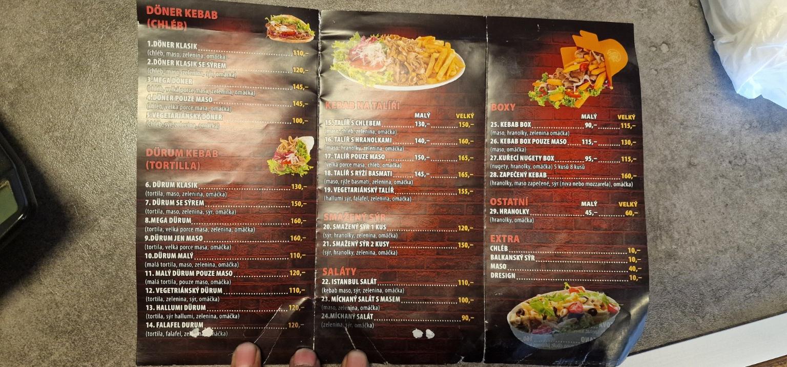 Kebab menu